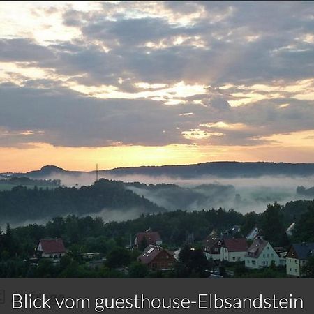 Guesthouse Elbsandstein App. Bastei Rathmannsdorf Екстериор снимка