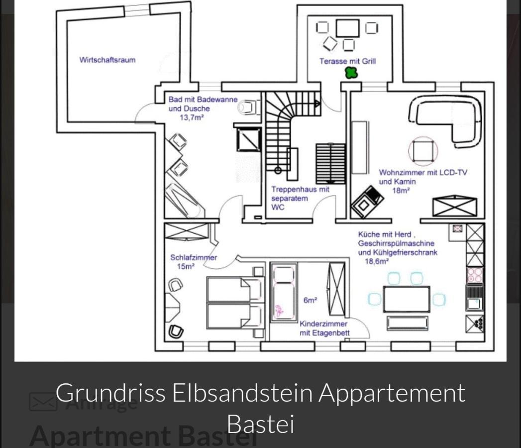 Guesthouse Elbsandstein App. Bastei Rathmannsdorf Екстериор снимка